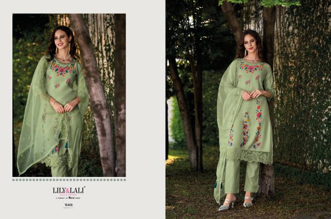 Manyata By Lily And Lali Kurti With Bottom Dupatta Wholesale Market In Surat With Price